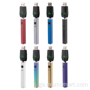 Ceallraí vape CBD 510 peann vaporizer voltas athraitheach